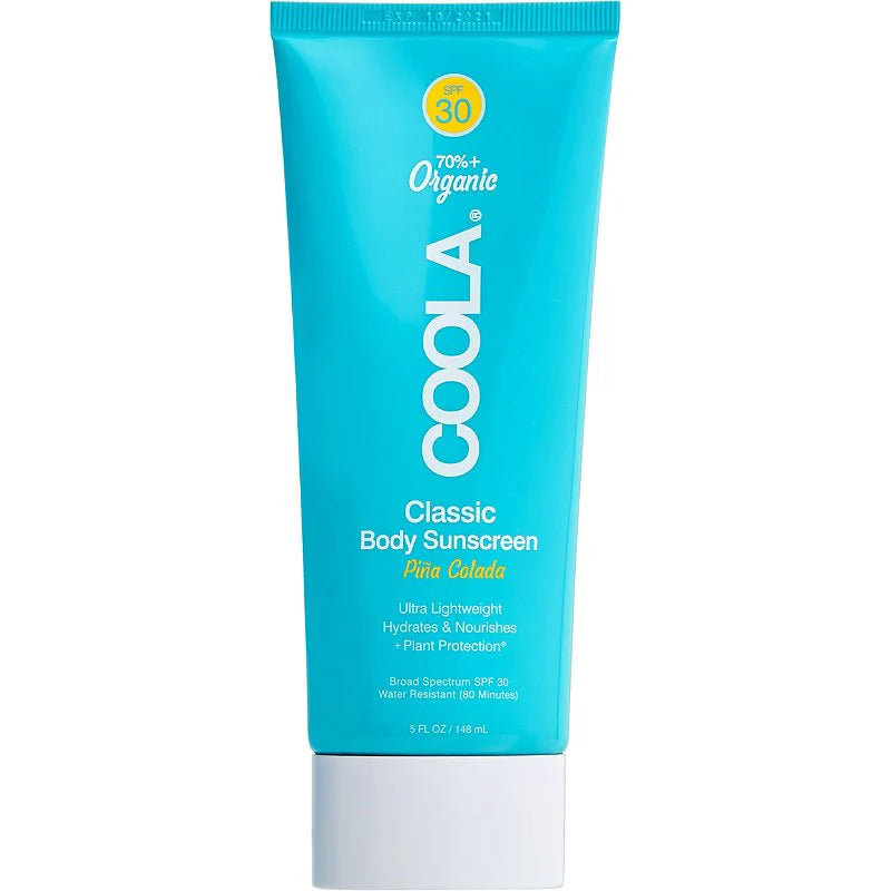 Classic Body Organic Sunscreen Lotion SPF 30 - Pina Colada