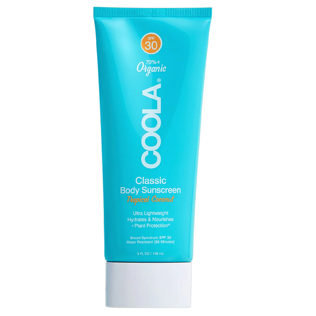 Classic Body Organic Sunscreen Lotion SPF 30 - Tropical Coconut