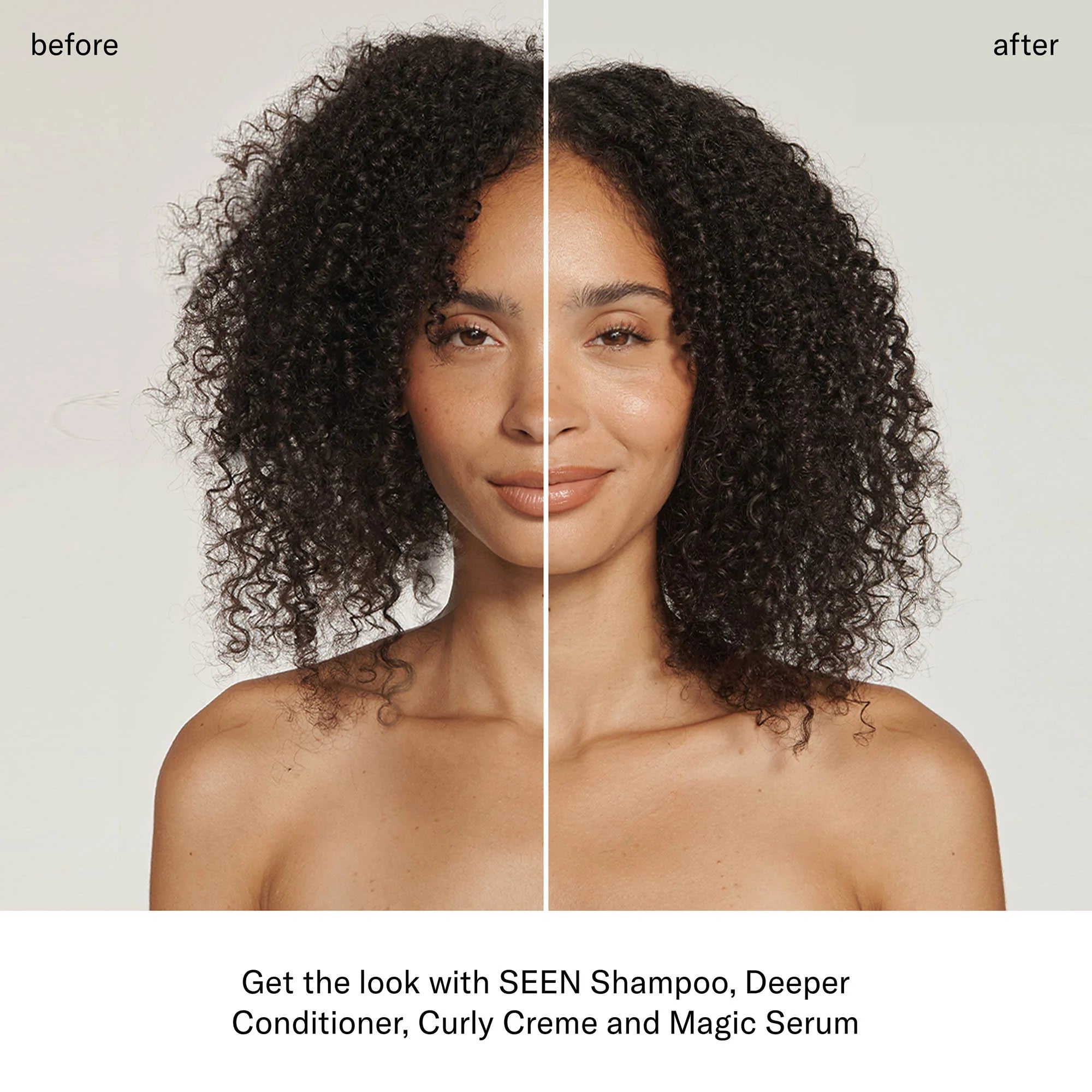 SEEN Curly Creme, Fragrance Free