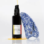 Blue Sodalite Crystal Contour Gua Sha