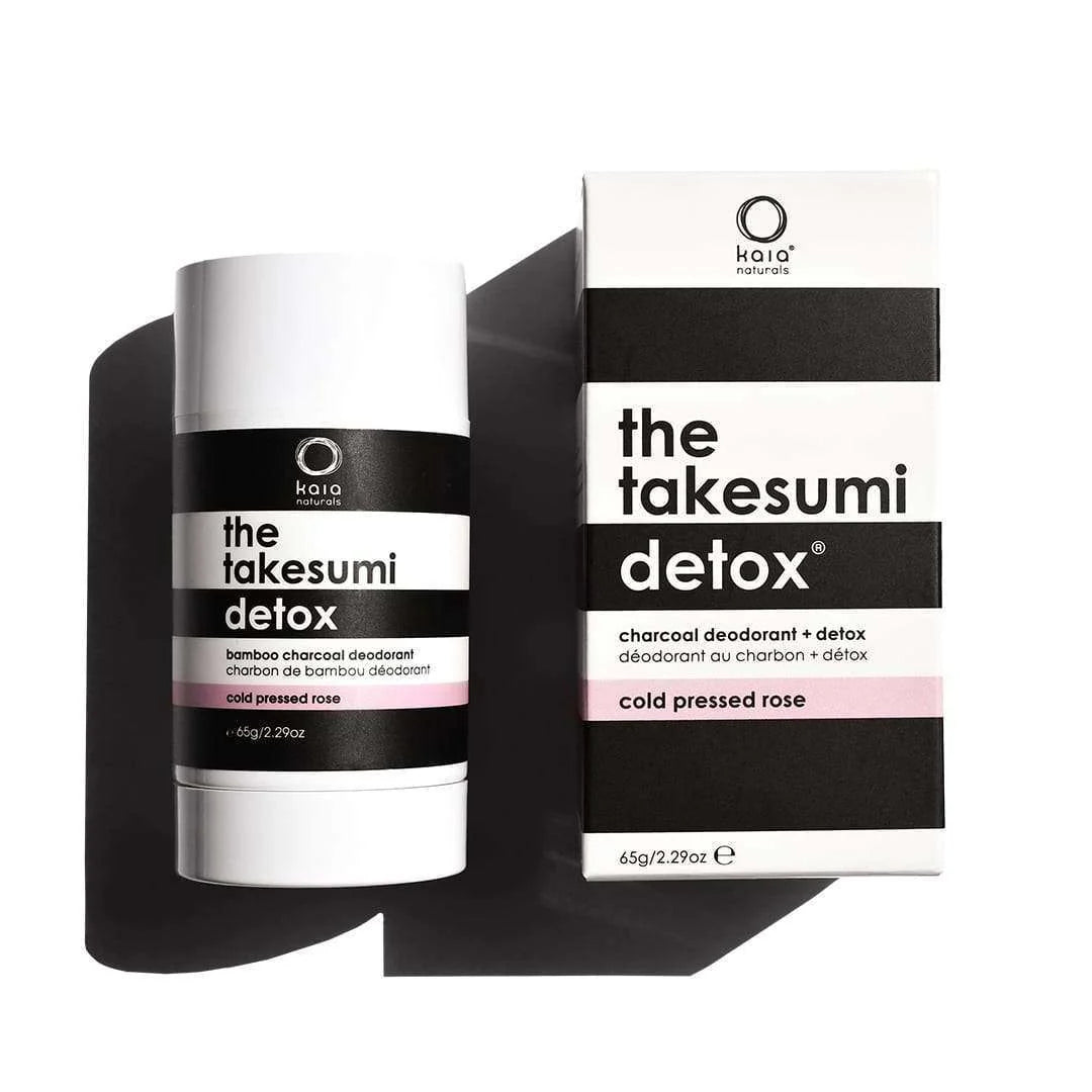 Charcoal Deodorant - Cold Pressed Rose