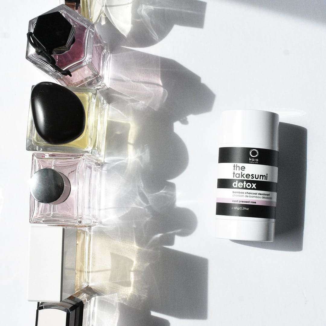 Charcoal Deodorant - Cold Pressed Rose