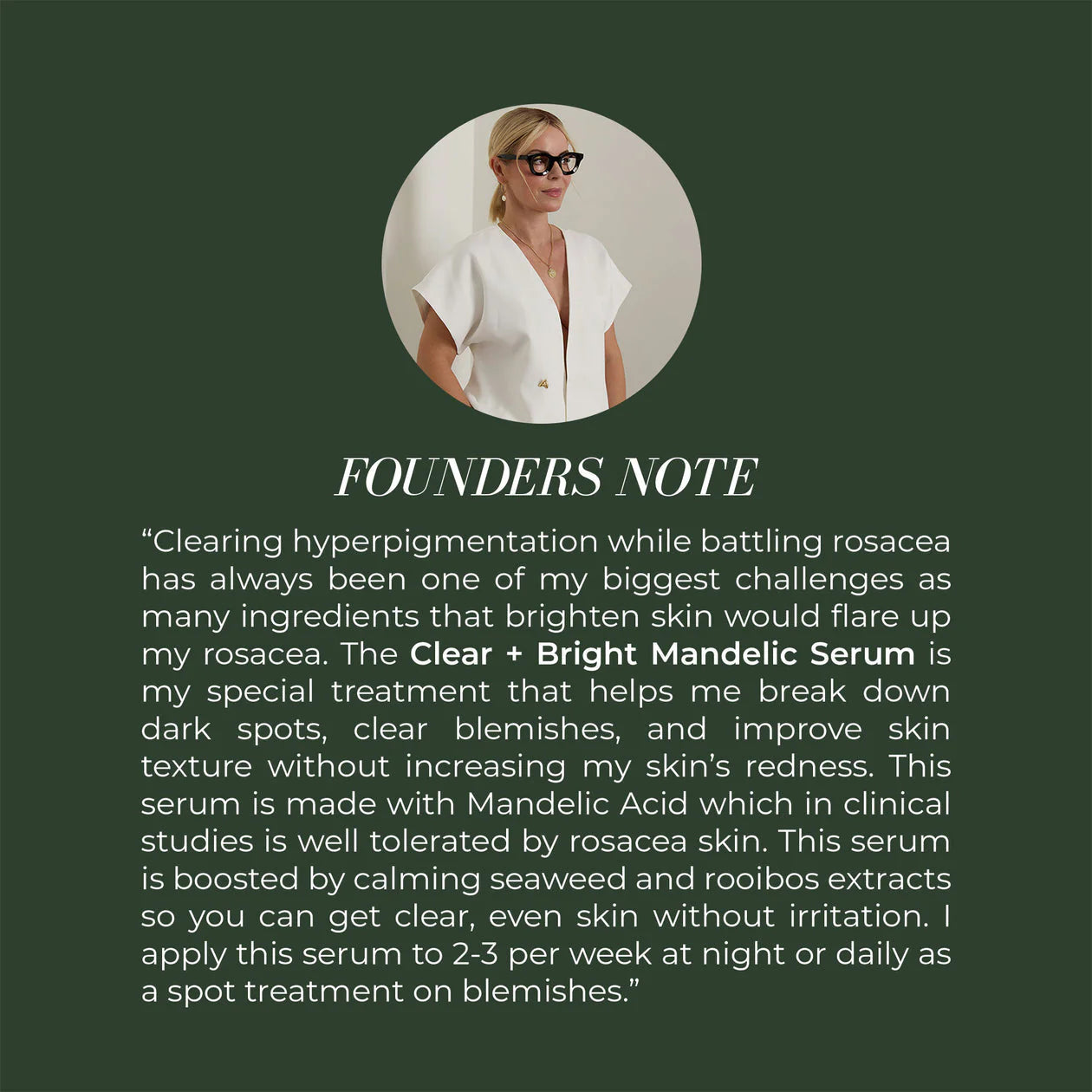 Clear + Bright Mandelic Drops