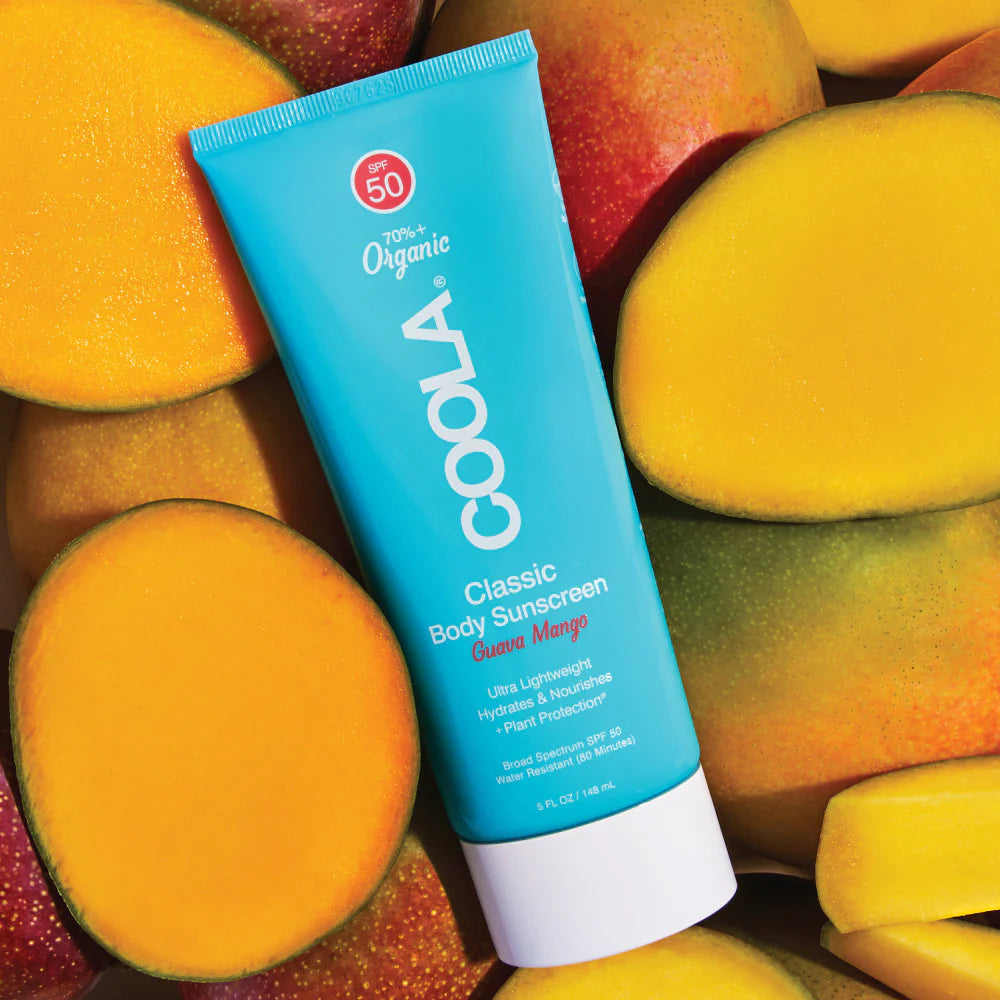 Classic Body Organic Sunscreen Lotion SPF 50 - Guava Mango