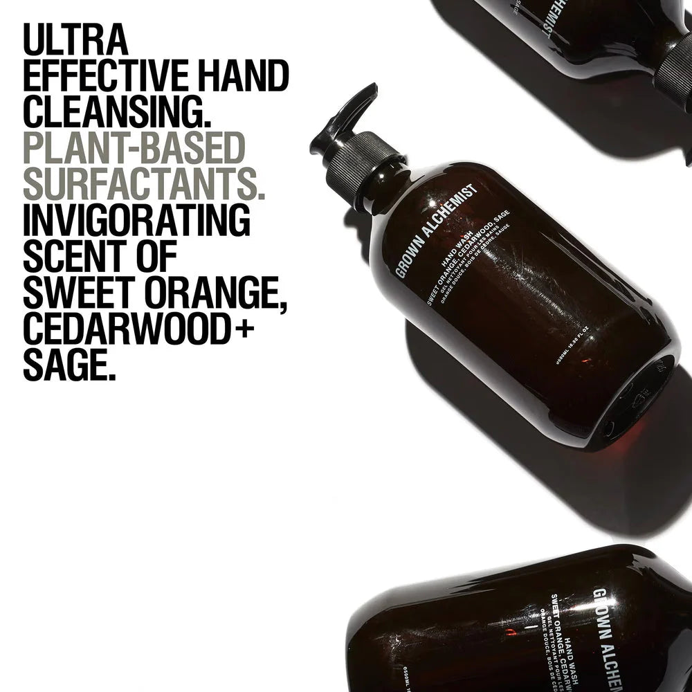 Invigorate Hand Wash: Sweet Orange, Cedarwood, Sage
