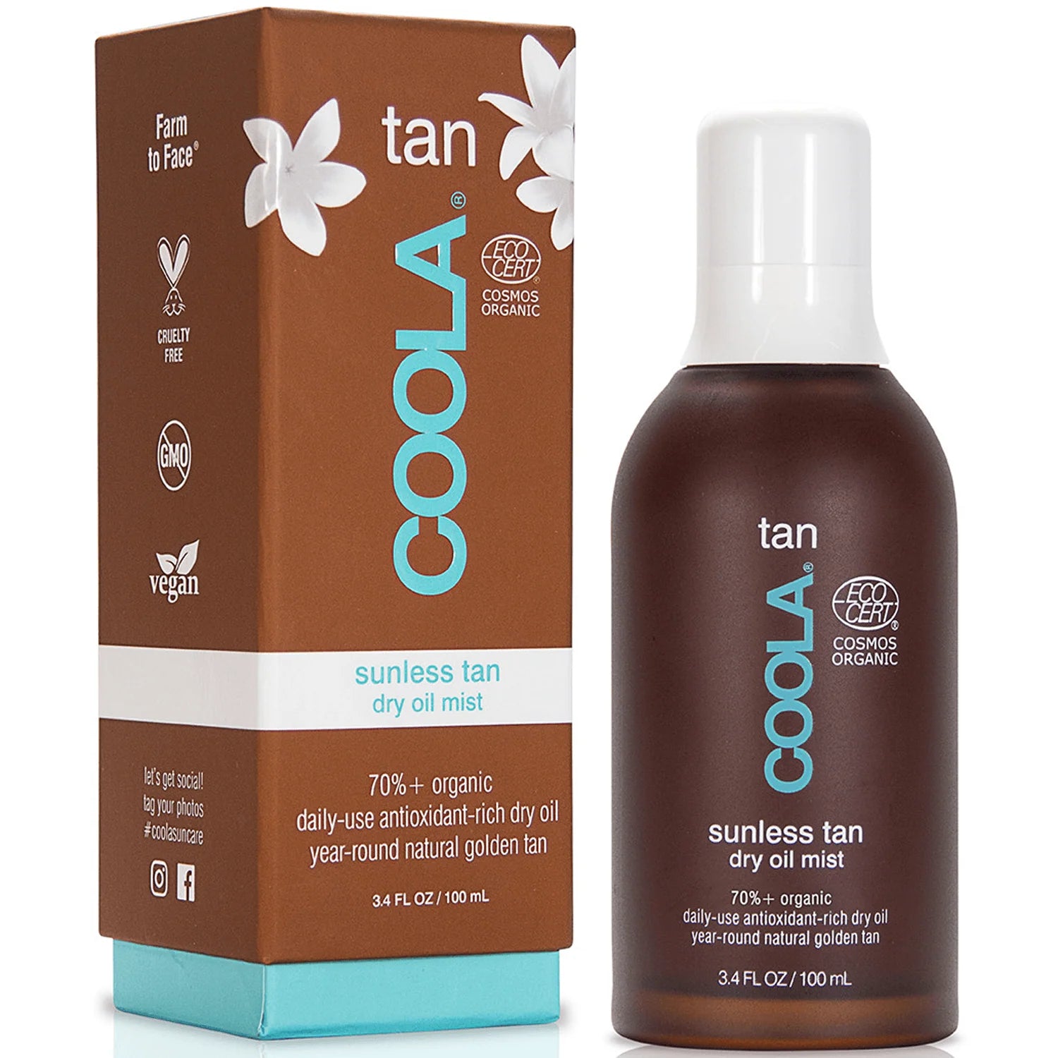 Organic Sunless Tan Dry Oil Mist