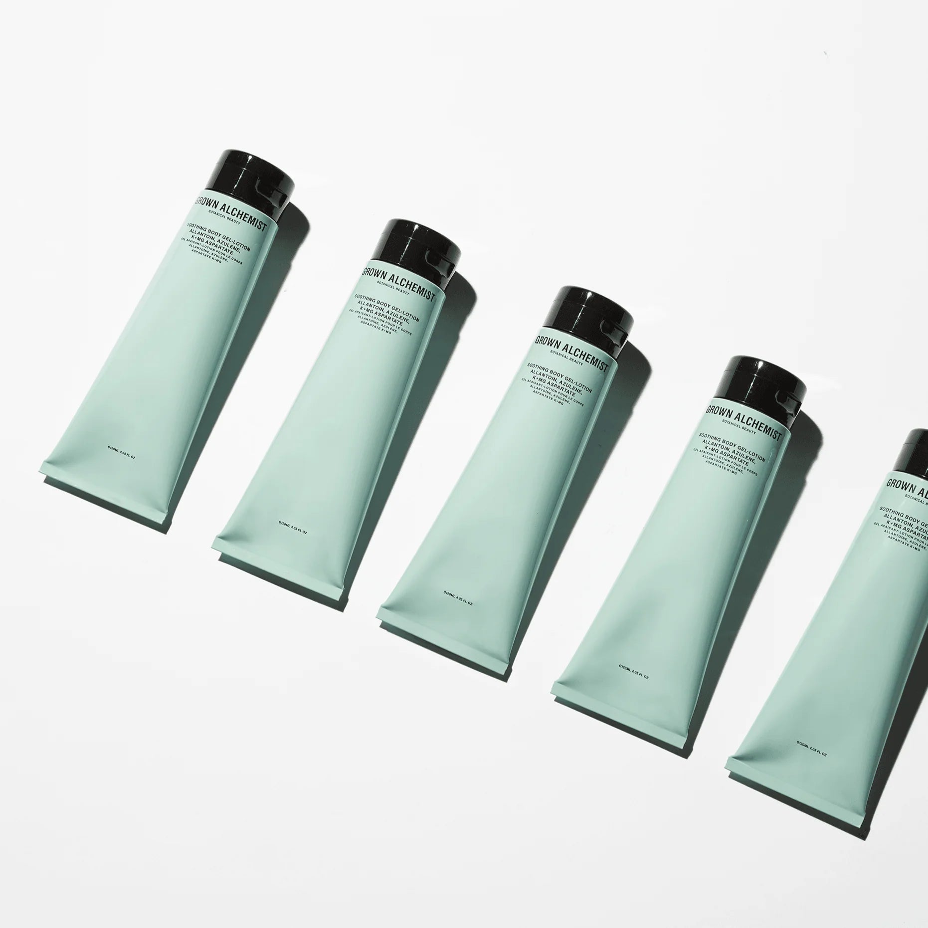 Soothing Body Gel-Lotion: Allantoin, Azulene, K+Mg Aspartate